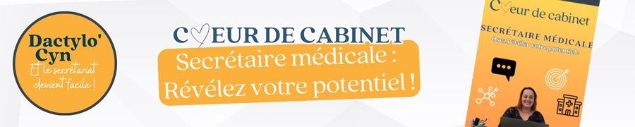 Livre coeur de cabinet - Secrétaire médicale : Osez révéler votre potentiel ! Livre coeur de cabinet - Secrétaire médicale : Osez révéler votre potentiel !