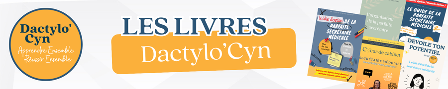 Livres dactylocyn secrétaire secrétariat